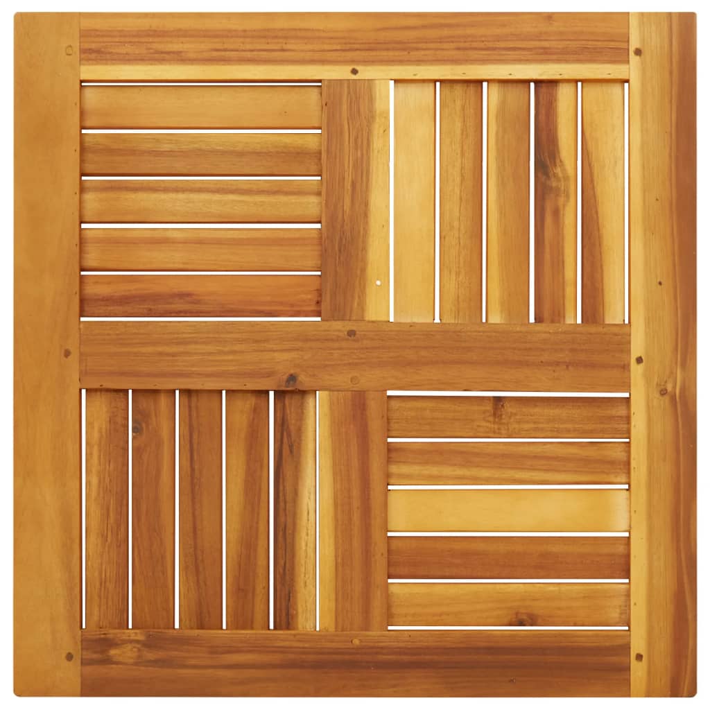 Tafelblad vierkant 60x60x2 cm massief acaciahout