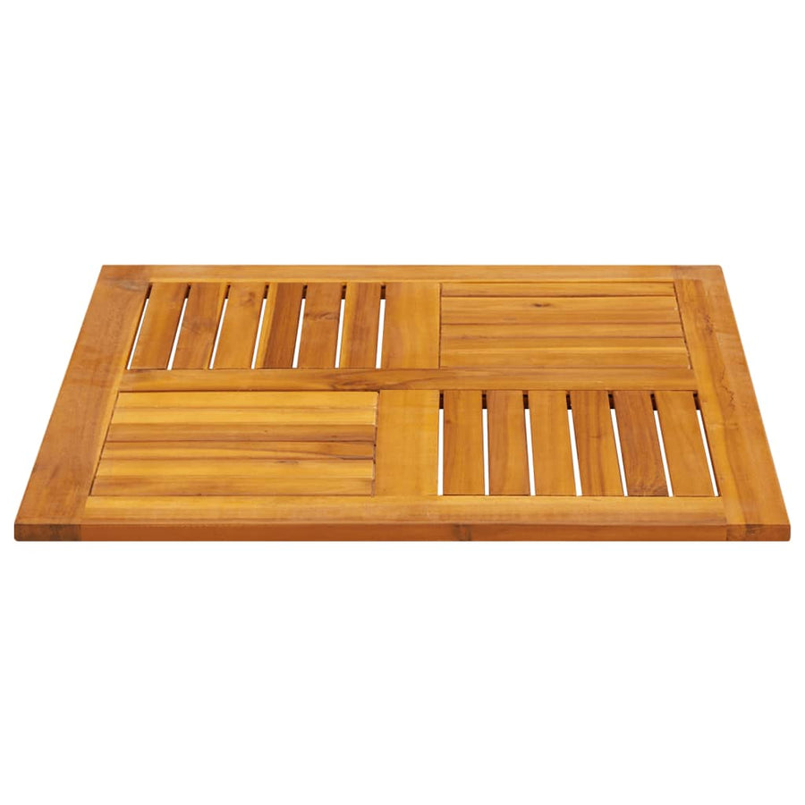 Tafelblad 70X70X2 Cm Massief Acaciahout 70 cm Vierkant