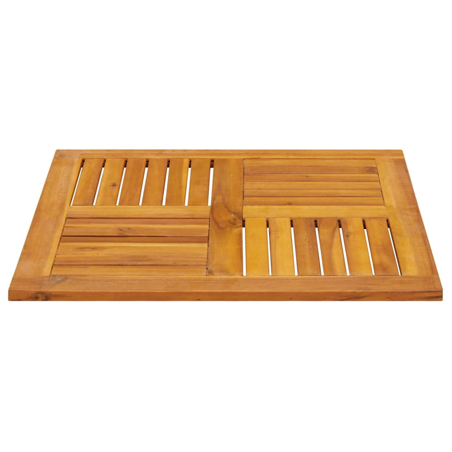 Tafelblad 70X70X2 Cm Massief Acaciahout 70 cm Vierkant