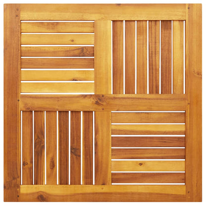 Tafelblad 70X70X2 Cm Massief Acaciahout 70 cm Vierkant