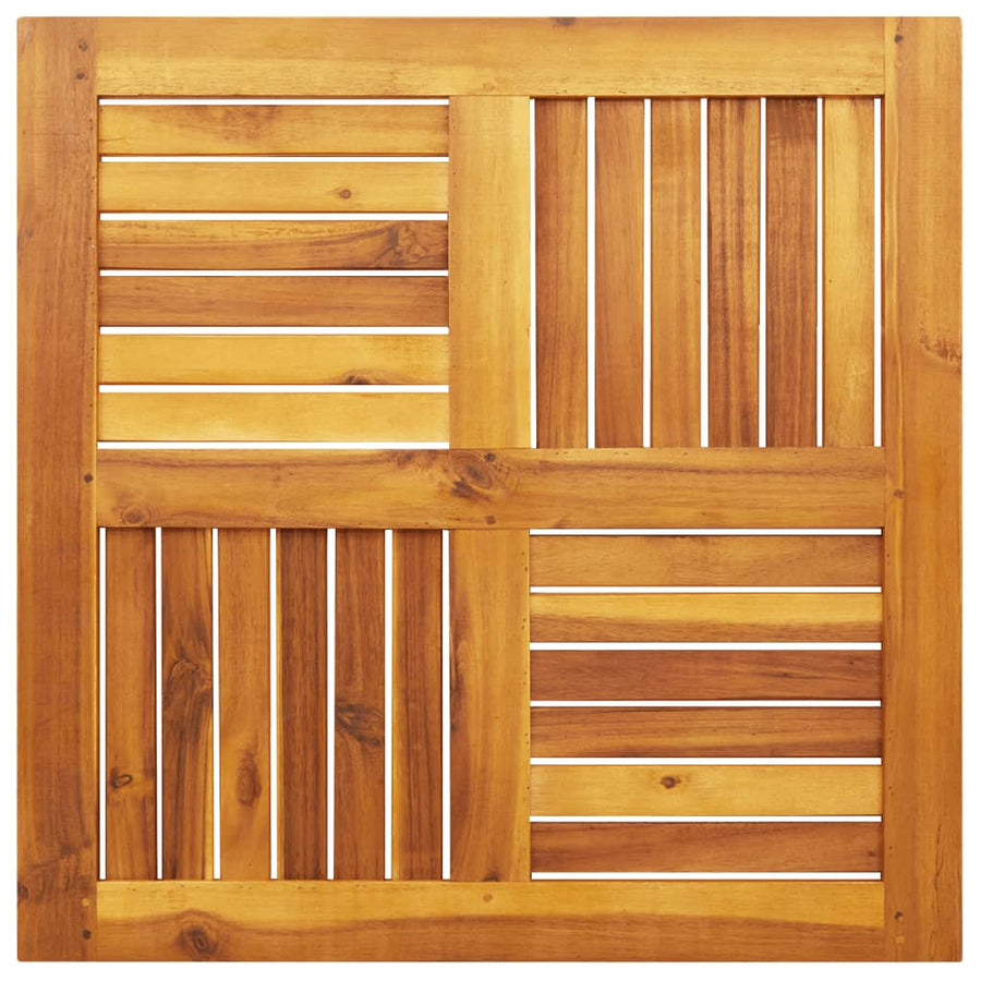 Tafelblad 70X70X2 Cm Massief Acaciahout 70 cm Vierkant