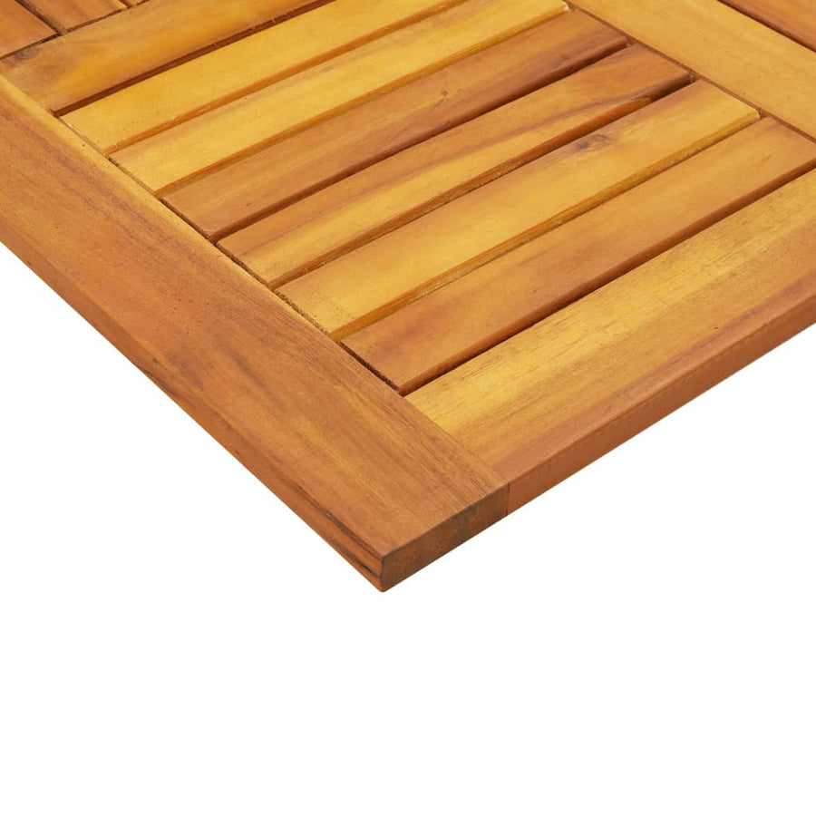 Tafelblad 70X70X2 Cm Massief Acaciahout 70 cm Vierkant