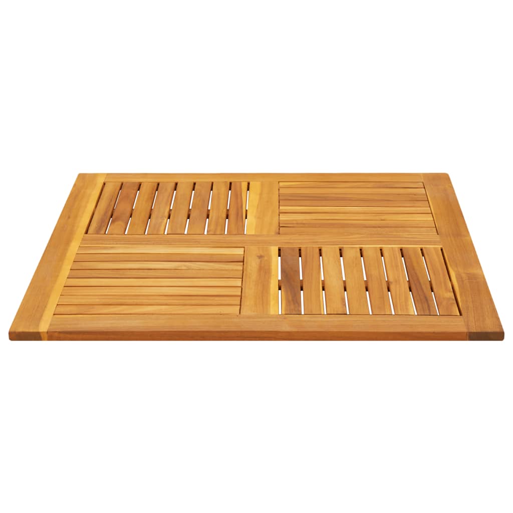 Tafelblad vierkant 90x90x2,2 cm massief acaciahout
