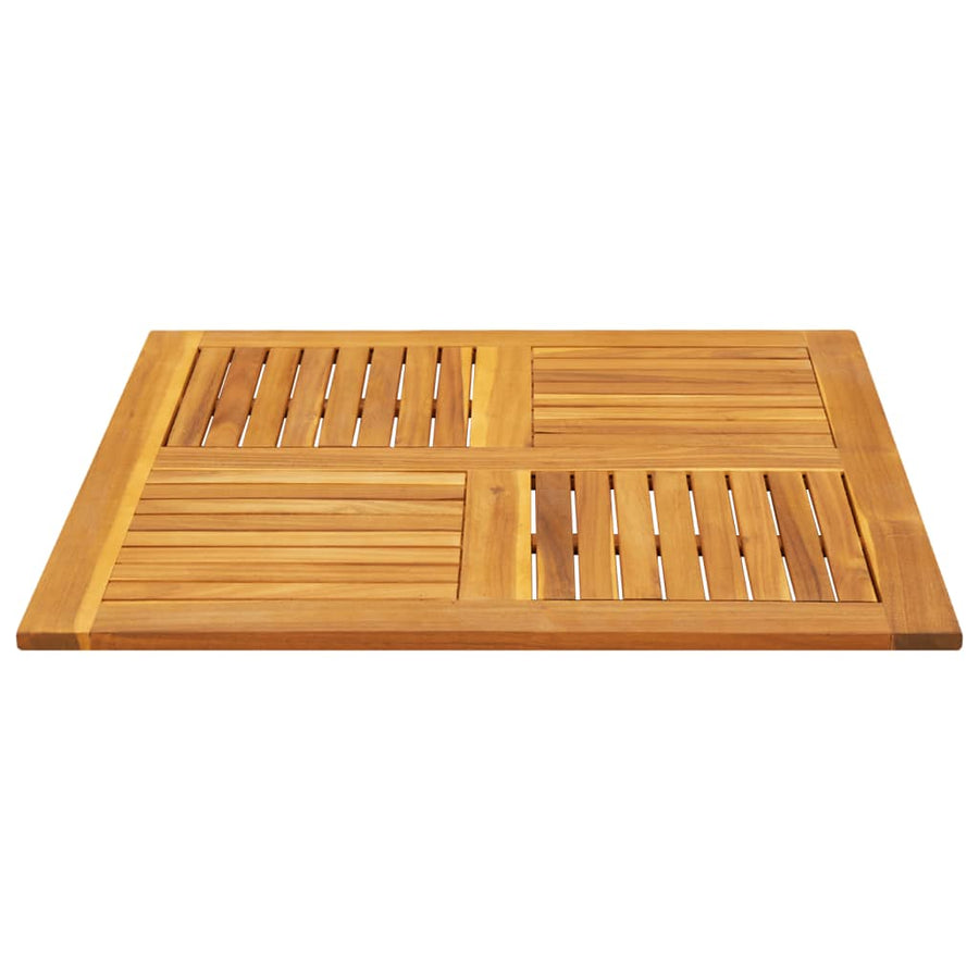 Tafelblad vierkant 90x90x2,2 cm massief acaciahout