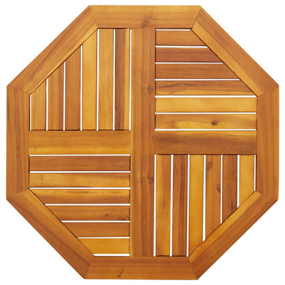 Tafelblad achthoekig 70x70x2 cm massief acaciahout