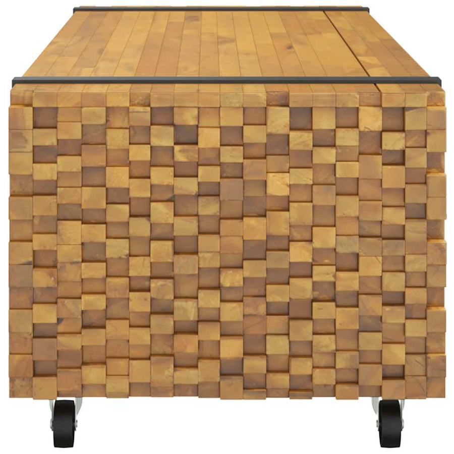 Salontafel 110x45x35 cm massief teakhout