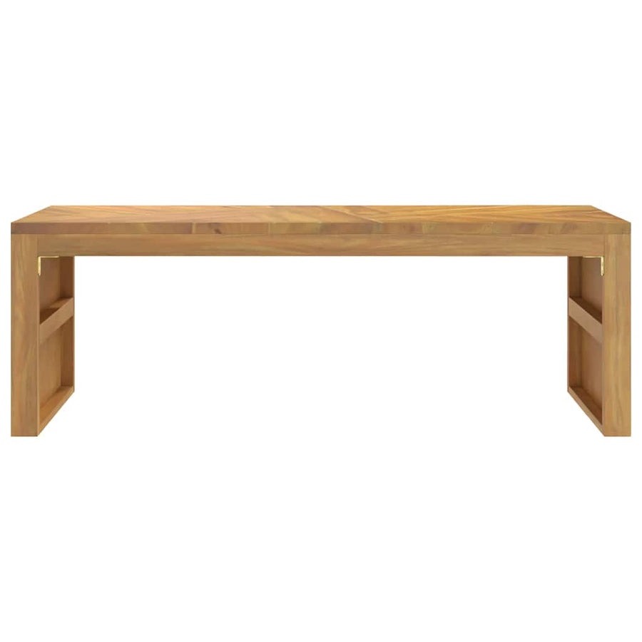 Salontafel 110x35x38 cm massief teakhout