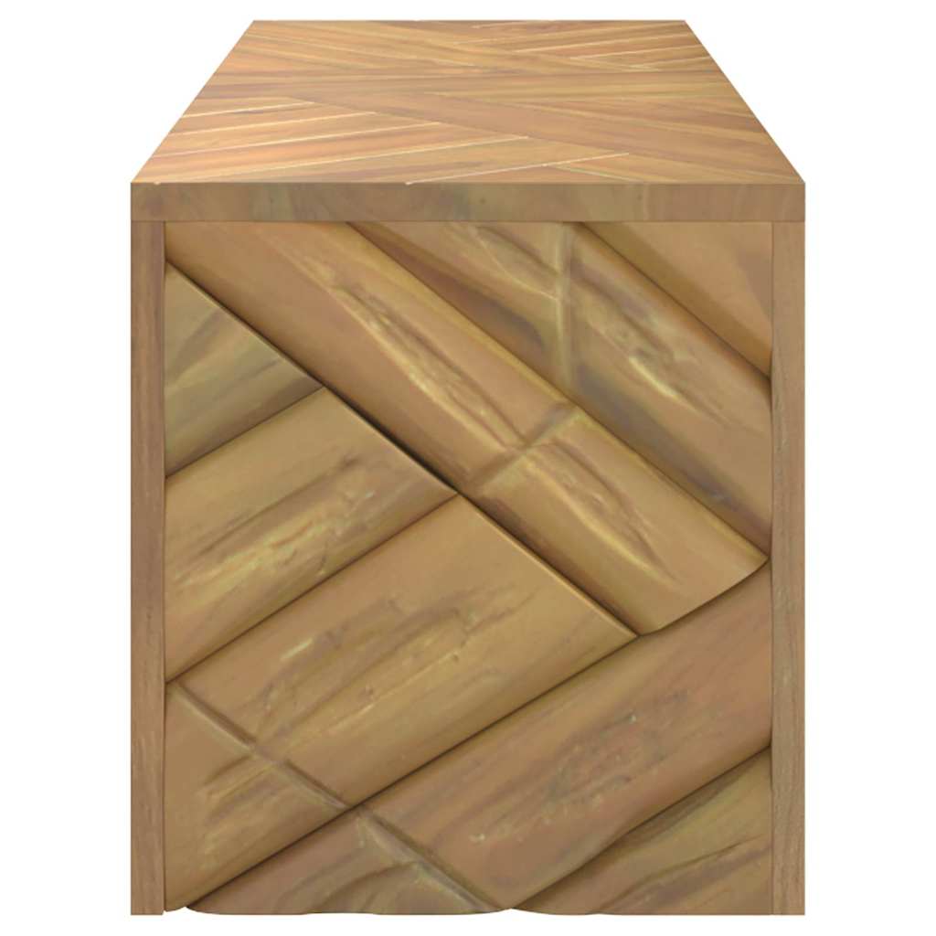 Salontafel 110x35x38 cm massief teakhout