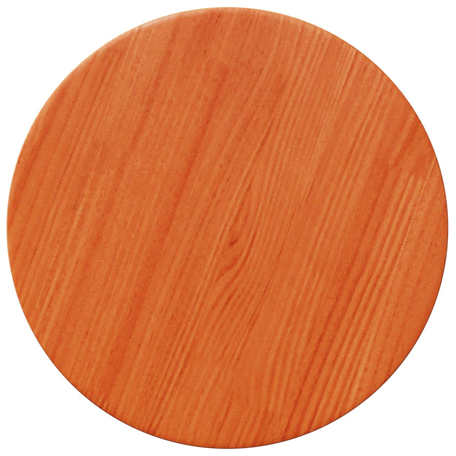 Tafelblad rond Ø30x2,5 cm massief grenenhout wasbruin