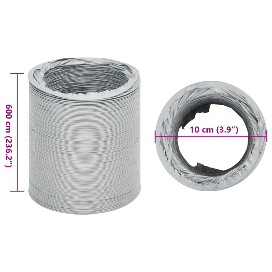 Afzuigslang Ø10 cm 6 m PVC
