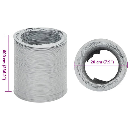 Afzuigslang Ø20 cm 6 m PVC