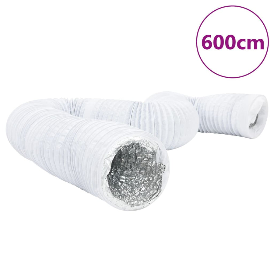 Ventilatieslang Ø10 cm 6 m aluminium en PVC
