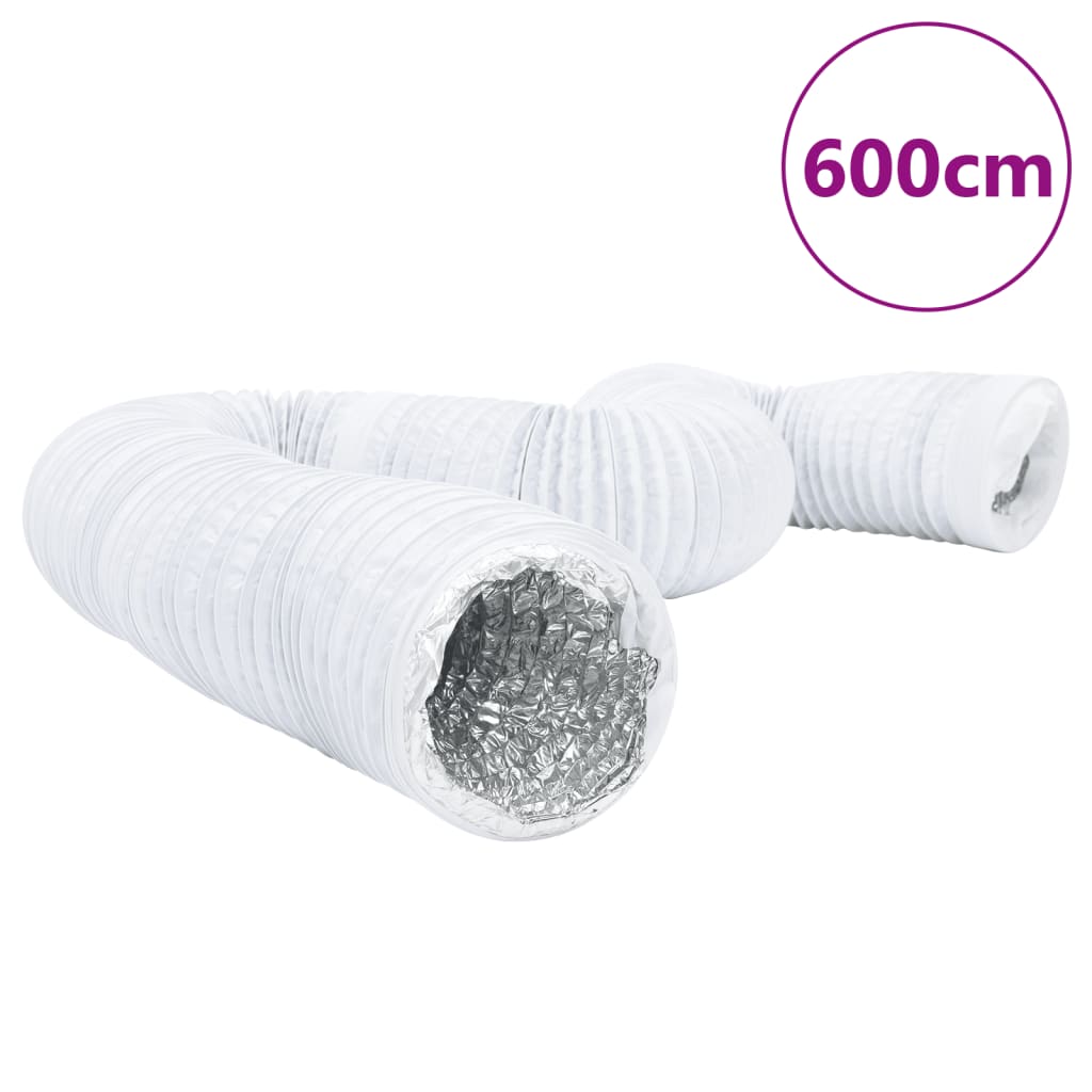 Ventilatieslang Ø15 6 m cm aluminium en PVC