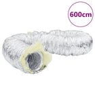 Ventilatieslang geïsoleerd Ø12,5 cm 6 m aluminium