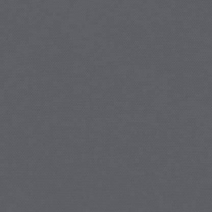 Tuinbank met kussens aluminium zwart