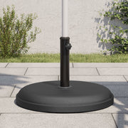 Parasolvoet 25 kg rond voor stokken Ø32/35/38 mm