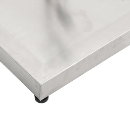 Parasolvoet voor stokken van Ø32/38/48 mm 28 kg vierkant