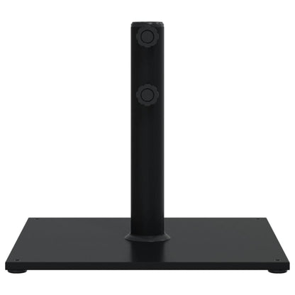 Parasolvoet voor stokken van Ø32/38/48 mm 17 kg vierkant