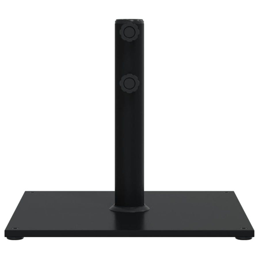 Parasolvoet voor stokken van Ø32/38/48 mm 17 kg vierkant