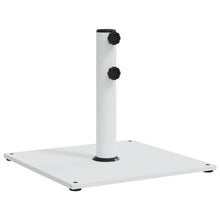 Parasolvoet Voor Stokken Van Ø32/38/48 Mm 17 Kg Vierkant Wit