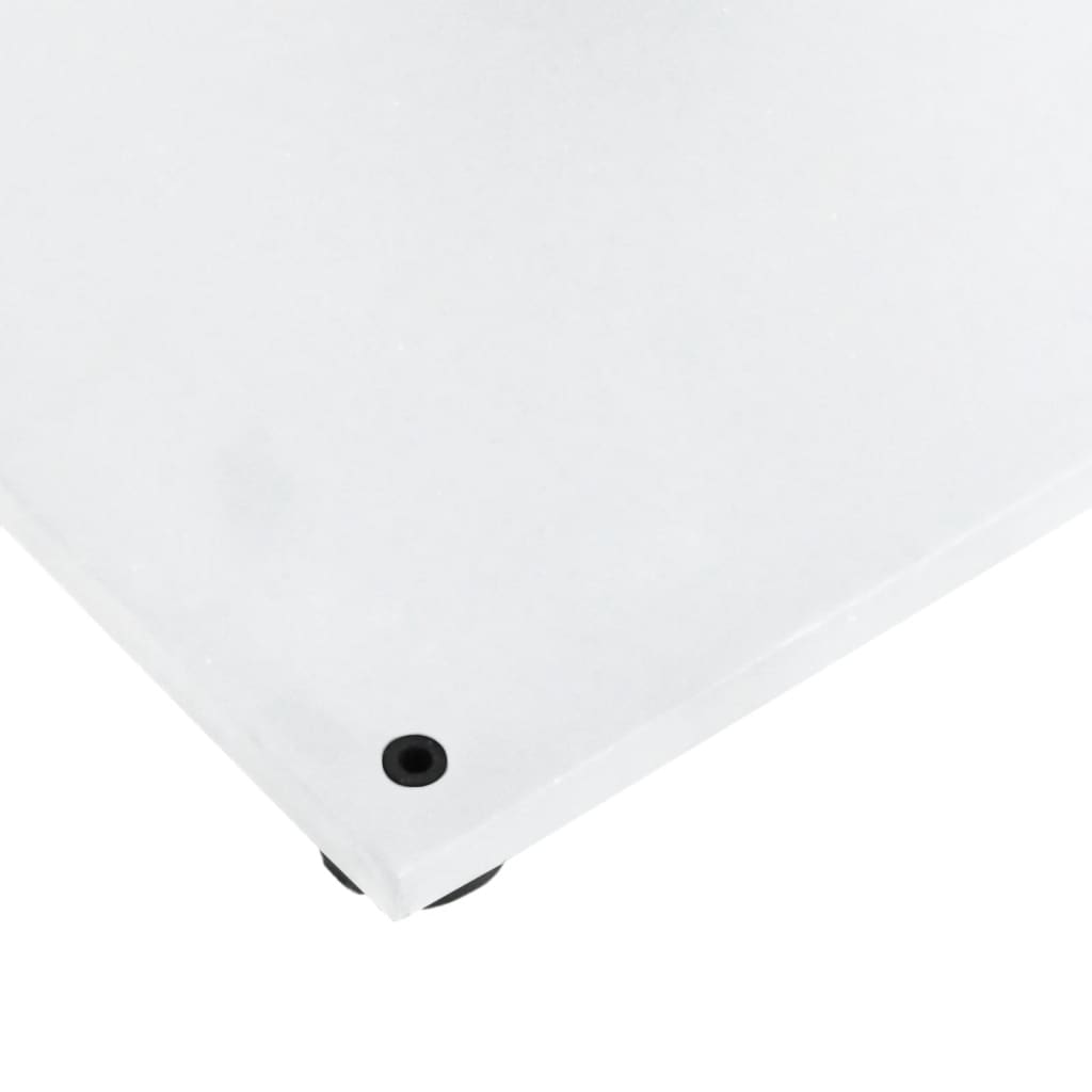 Parasolvoet Voor Stokken Van Ø32/38/48 Mm 17 Kg Vierkant Wit