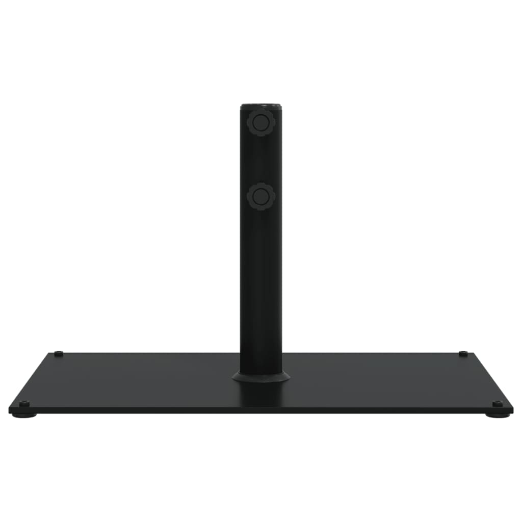 Parasolvoet voor stokken van Ø32/38/48 mm 15 kg rechthoekig