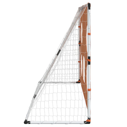 Kindervoetbaldoel met doelmat en bal 182x62x118 cm