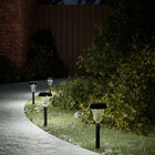Tuinpadverlichting solar 12 stuks wit