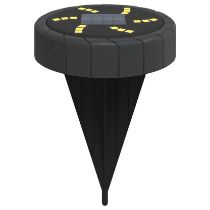 Grondlampen 4 st solar met grondpennen warmwit