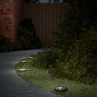 Grondlampen solar 4 stuks warmwit