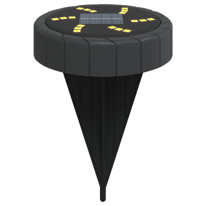Grondlampen 12 st solar met grondpennen warmwit