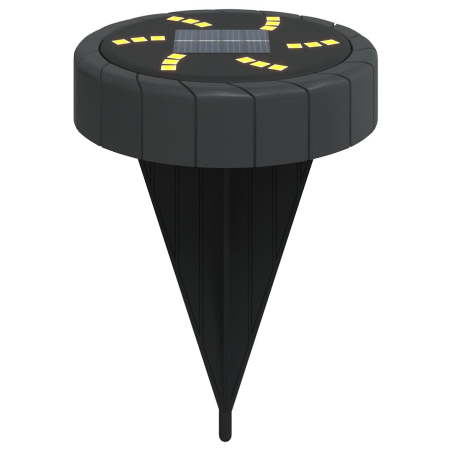 Grondlampen 12 st solar met grondpennen warmwit