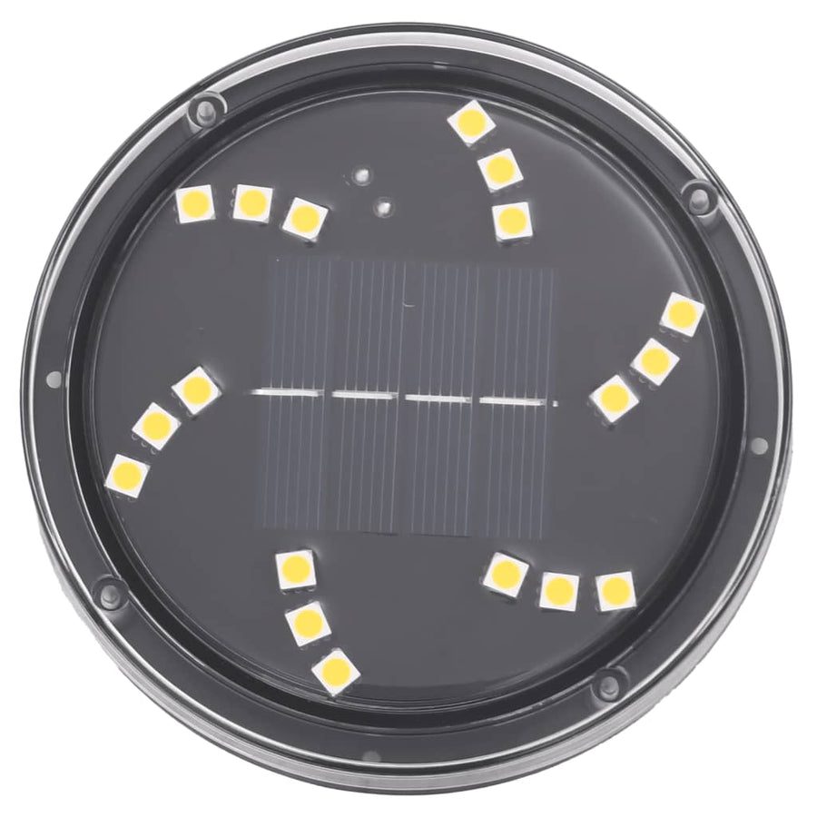 Grondlampen 4 st solar met grondpennen warmwit