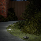 Grondlampen solar 4 stuks warmwit