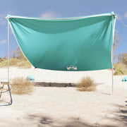 Strandluifel 304x300 cm groen met zandankers