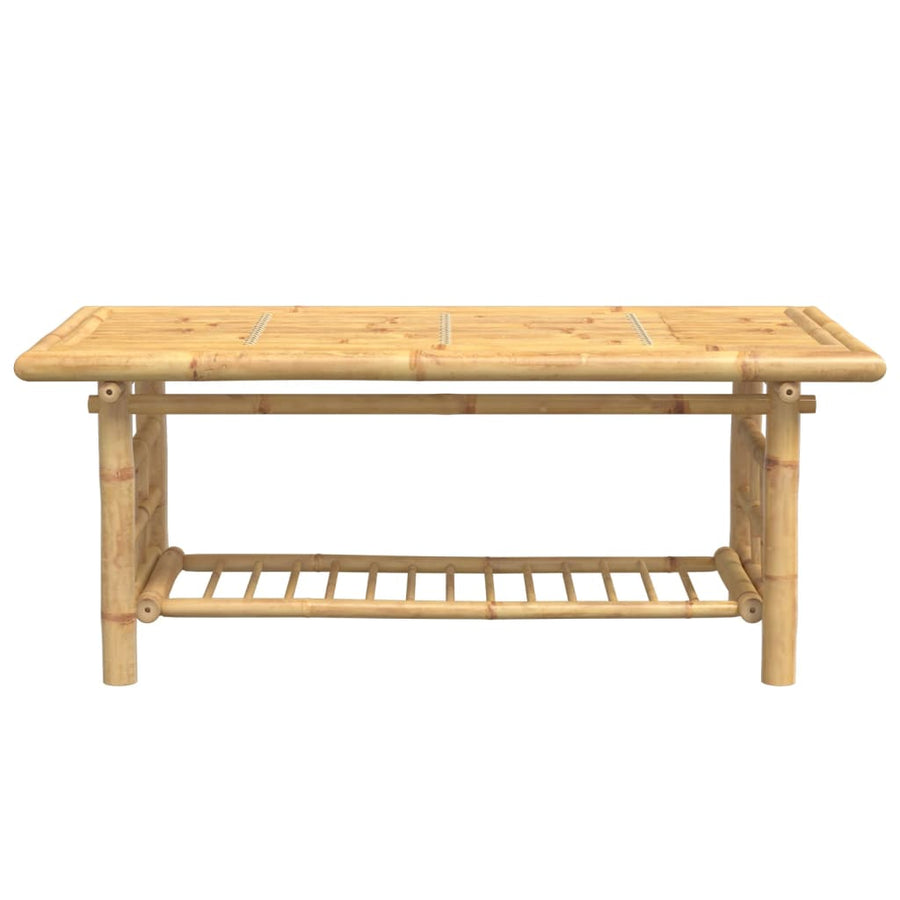 Salontafel 110x55x45 cm bamboe