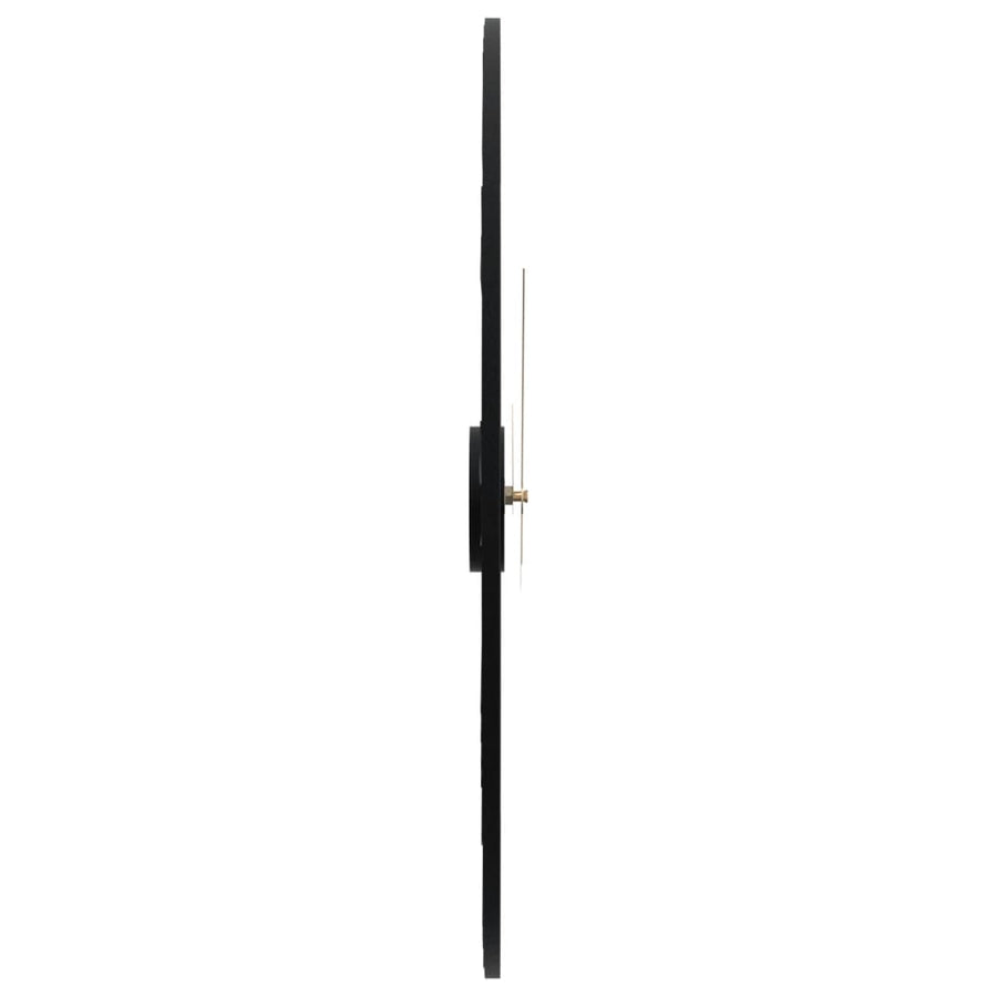 Wandklok Ø50 cm ijzer zwart