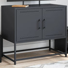 TV cabinet 68.5x39x60.5 cm steel anthracite