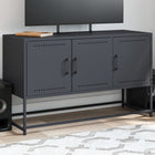 TV cabinet 100.5x39x60.5 cm steel anthracite