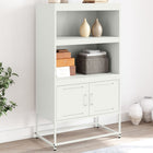 Tall cabinet 68.5x38.5x123.5 cm steel white