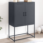 Tall cabinet 68.5x38.5x107 cm steel anthracite