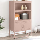 Tall cabinet 68.5x38.5x107 cm steel mustard yellow