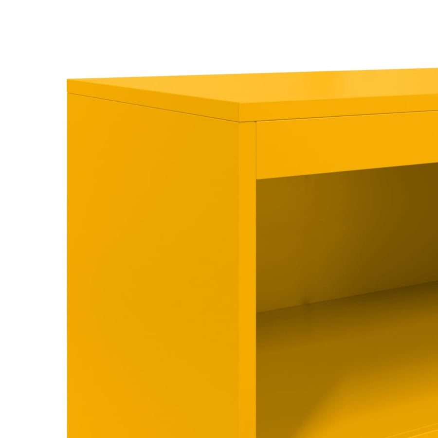Hoge kast 68,5x38,5x107 cm staal wit