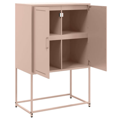 Tv-meubel 100,5x39x60,5 cm staal wit
