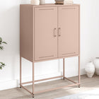 TV cabinet 100.5x39x60.5 cm steel white