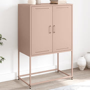 Tv-meubel 100,5x39x60,5 cm staal wit