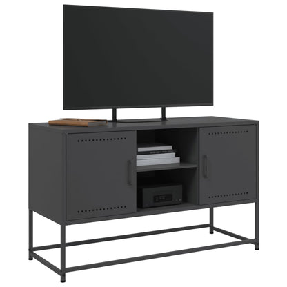 Hoge kast 36x39x123 cm staal zwart