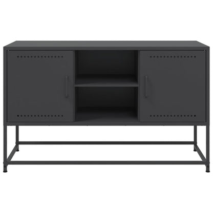 Hoge kast 36x39x123 cm staal zwart