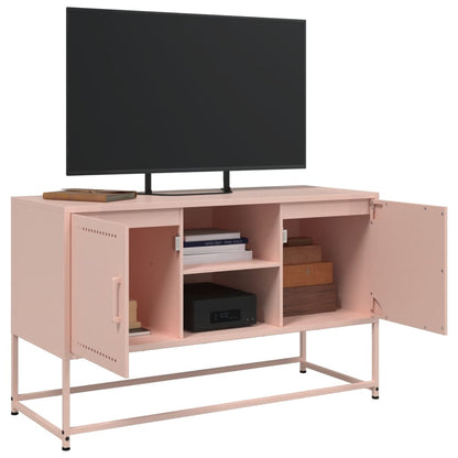 Hoge kast 36x39x123 cm staal roze