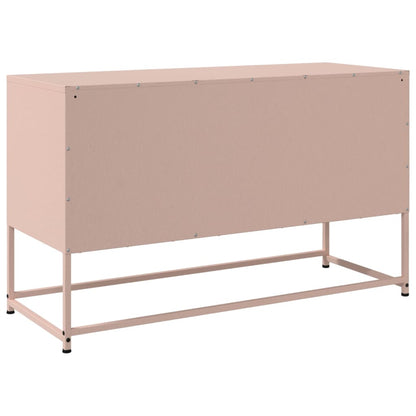 Hoge kast 36x39x123 cm staal roze